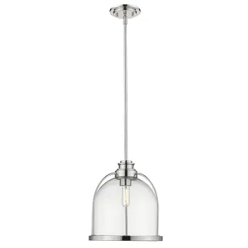 Stanton 1-Light Polished Nickel Pendant
