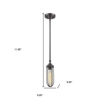 Modern Bronze Mini Pendant Hanging Light