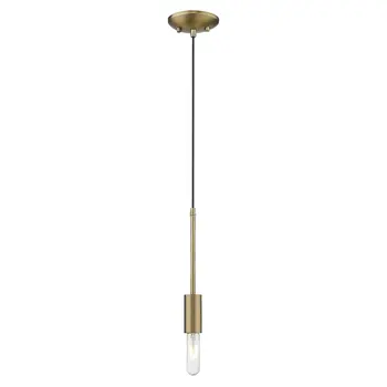 Dull Gold Mini Pendant Hanging Light