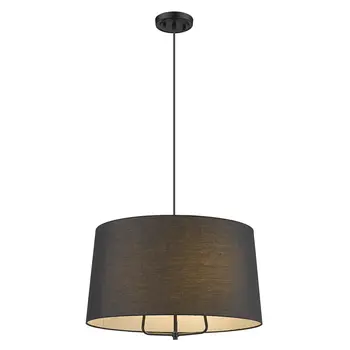 Lamia 3-Light Matte Black Mini Pendant