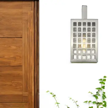 Letzel 1-Light Satin Nickel Wall Light