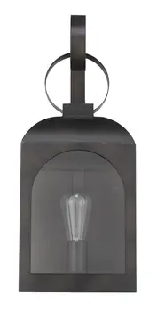 Madigan 1-Light Oil-Rubbed Bronze Wall Light