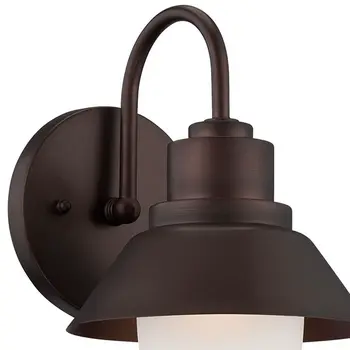 Bronze Lamp Shade Wall Light