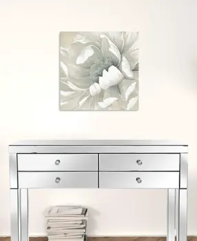Soft Winter Flower In Bloom Unframed Print Wall Art