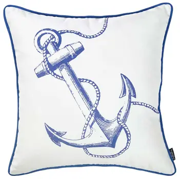 18" Multicolor Throw Pillow
