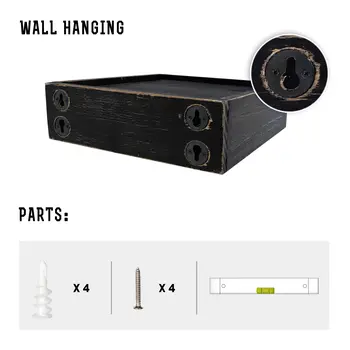 7" Wall-Mounted Shelving Unit
