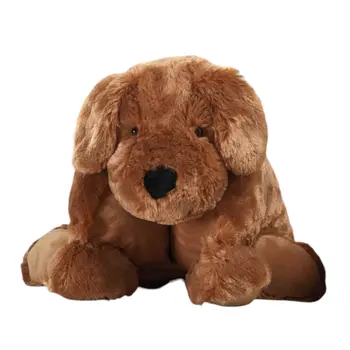 22" X 18" Brown Dog Throw Pillow