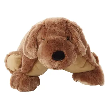 22" X 18" Brown Dog Throw Pillow