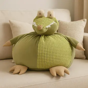 18" X 18" Green Novelty Throw Pillow