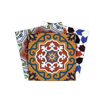 6" X 6" Mediterranean Mash Mosaic Peel and Stick Tiles