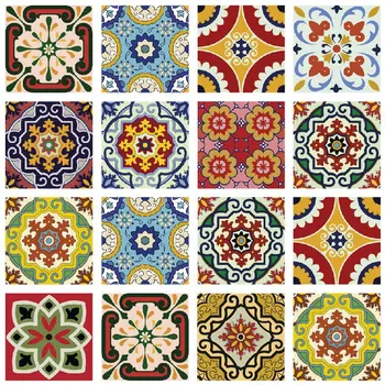 5" X 5" Mediterra Mosaic Peel and Stick Tiles