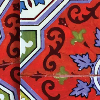 5" X 5" Sage Terra Removable Peel and Stick Tiles