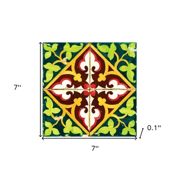 7" X 7" Jessa Mutli Mosaic Peel and Stick Tiles