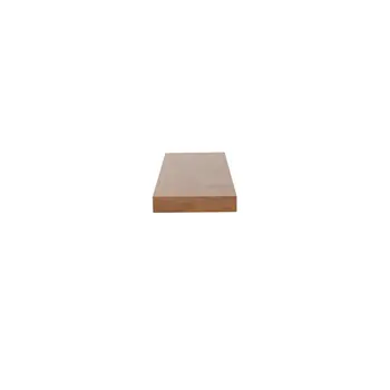 43" Brown Wooden Wall Mounted Floating Shelf