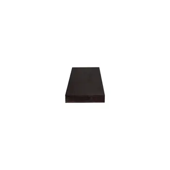 43" Espresso Wooden Wall Mounted Floating Shelf