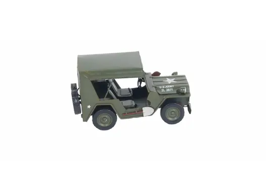 c1940 Willys Quad Overland Jeep Sculpture