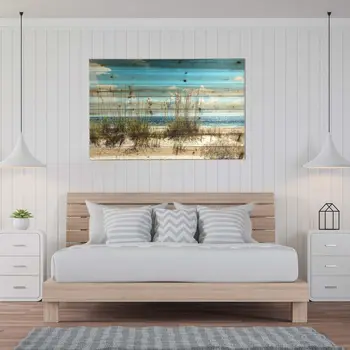 Ocean Sand Dunes Unframed Photograph Wall Art