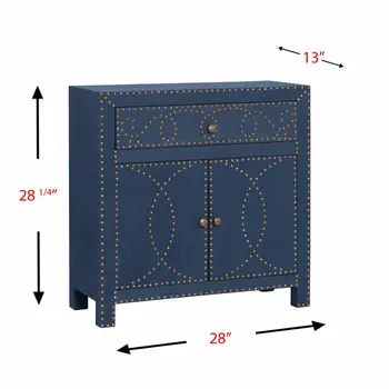 28" Blue Server