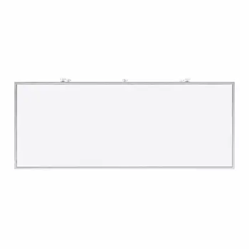 40" Silver Glass Three Drawer Sideboard with Three Doors