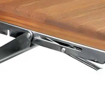 30" Brown Premium Wall Mount Teak Shower Bench