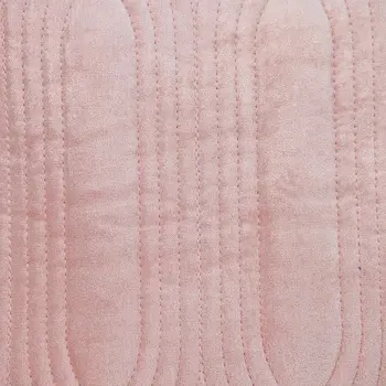 20" Pink Cotton Blend Throw Pillow