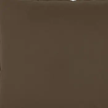 20" Brown Cotton Throw Pillow