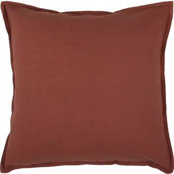 20" Paprika Cotton Throw Pillow