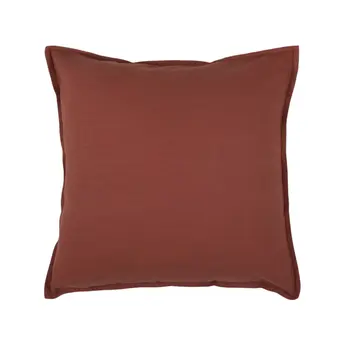 20" Paprika Cotton Throw Pillow