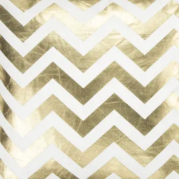 18" Gold and Ivory Cotton Throw Pillow
