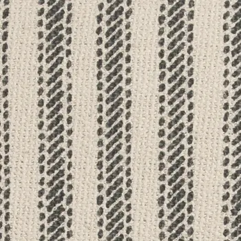 Gray Natural Ticking Stripe Throw Pillow