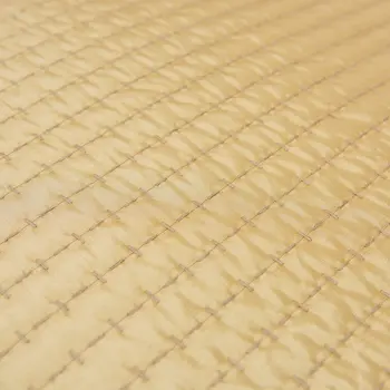 Gold Smooth Weaved Modern Throw Pillow
