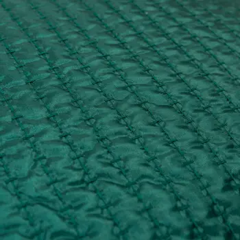 Teal Smooth Weaved Modern Throw Pillow