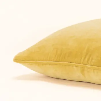 Gold Solid Luxurious Modern Throw Pillow
