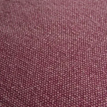 22" Raspberry Cotton Velvet Throw Pillow