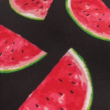 22" Black And Red Watermelon Indoor Outdoor Throw Pillow