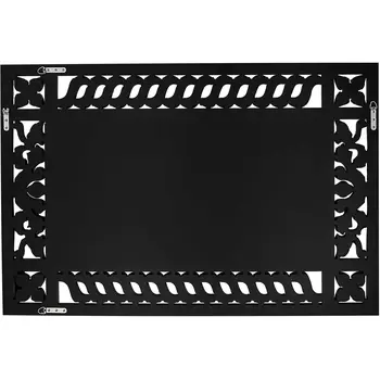 32" Clear Wood Framed Accent Mirror