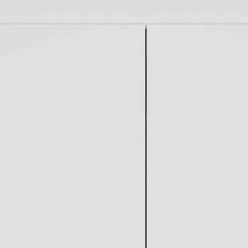 63” Classic White Pantry Cabinet with Two Full Size Doors