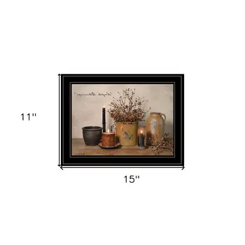 Simple Blessings 2 Black Framed Print Wall Art