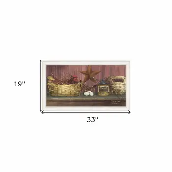 Rise and Shine 11 White Framed Print Wall Art