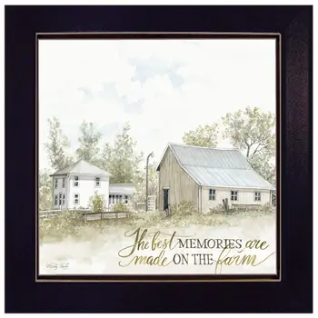 The Best Memories 1 Black Framed Print Wall Art