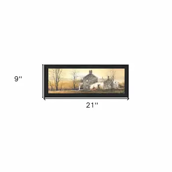 A New Day 2 Black Framed Print Wall Art