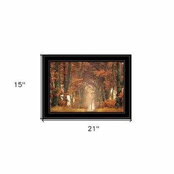 Follow Your Own Way 2 Black Framed Print Wall Art