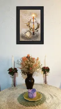 Make A Wish Black Framed Print Wall Art