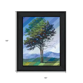 Catching Light as Time Passes 2 Black Framed Print Wall Art
