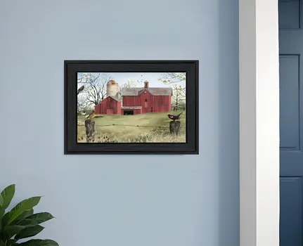 Harbingers of Spring 1 Black Framed Print Wall Art