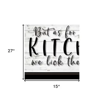 We lick the Spoon 2 Black Framed Print Kitchen Wall Art