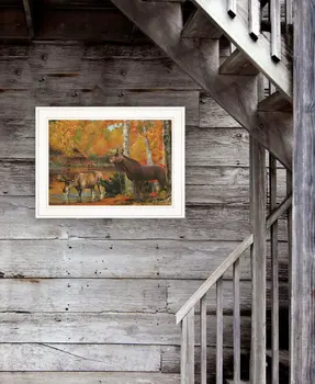 Peaceful Retreat 2 White Framed Print Wall Art