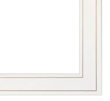 Count your Blessings 1 White Framed Print Wall Art