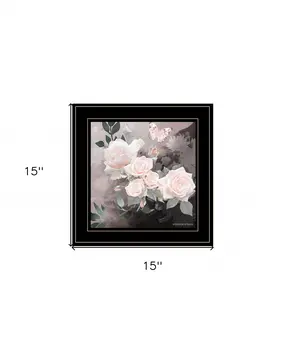 Noir Roses 1 [5] Black Framed Print Wall Art