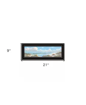 Seascape I 2 Black Framed Print Wall Art